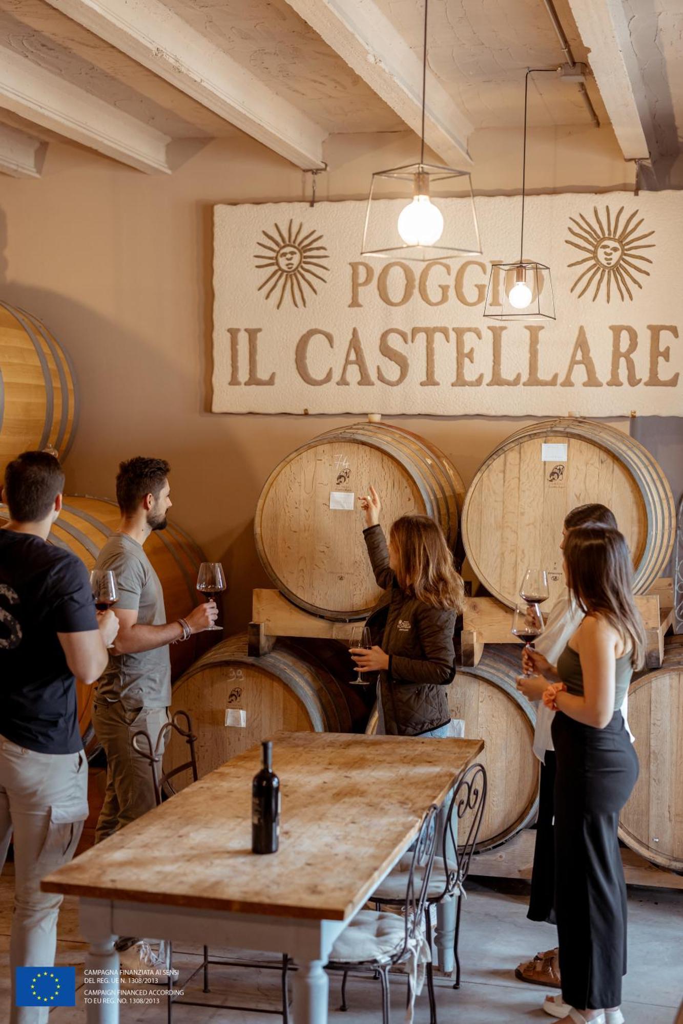 Agriturismo Poggio Il Castellare Монталчино Екстериор снимка