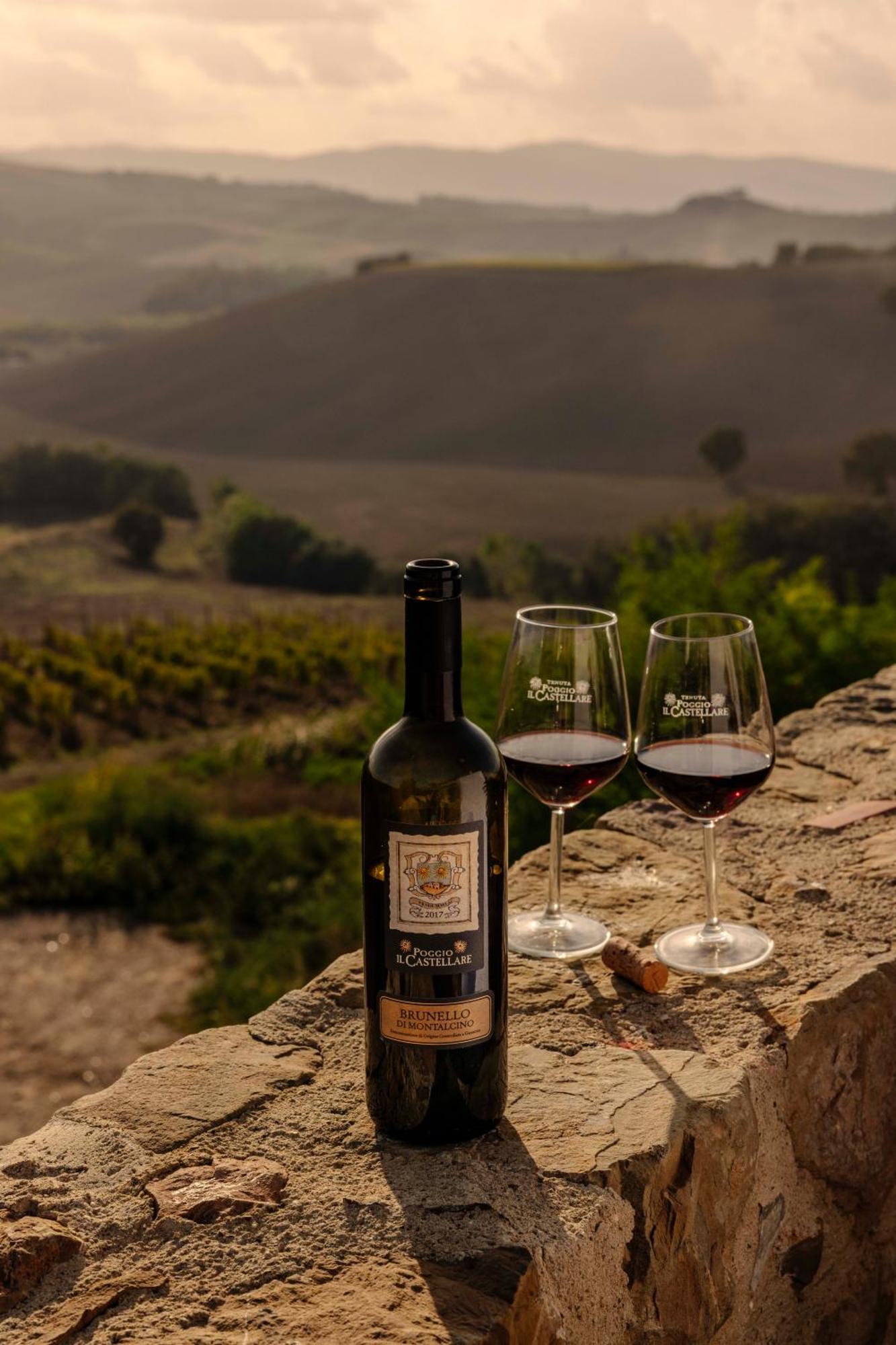 Agriturismo Poggio Il Castellare Монталчино Екстериор снимка